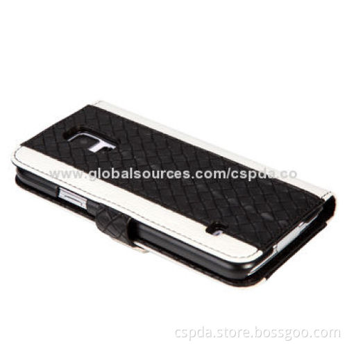 Premium PU Wallet Design Cellphone Case, Card Slots Function/Compatible to Samsung Galaxy S5